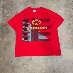 Anvil King‎ Crimson Thrak Tour T Shirt Mens Large Red 1995